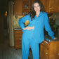 70s Royal Blue Suit
