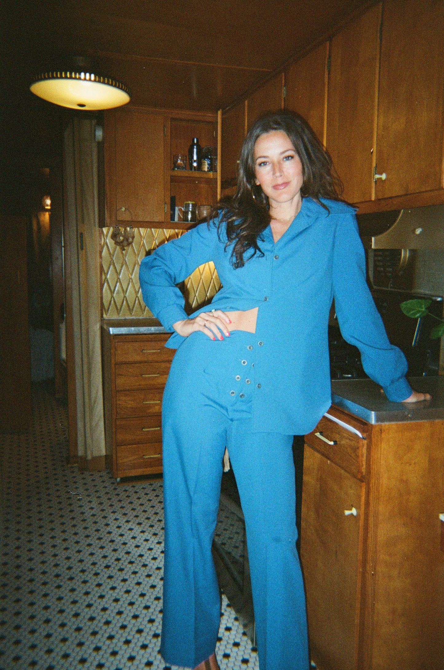 70s Royal Blue Suit