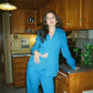 70s Royal Blue Suit