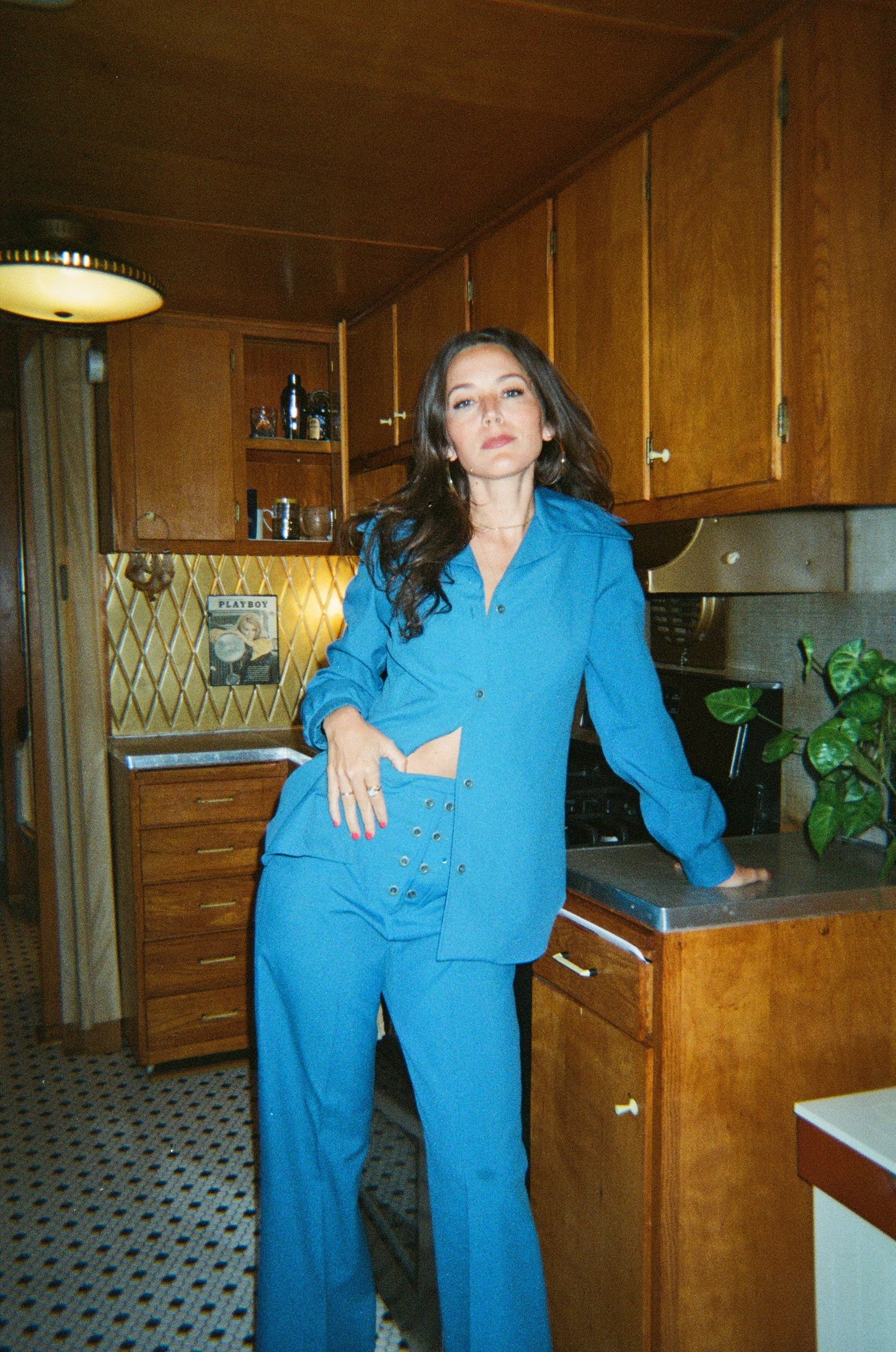 70s Royal Blue Suit