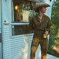 1960s Army Green Jumpsuit