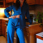 70s Royal Blue Suit