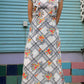 1960s Sunday's Child Maxi Sun Dress (S/M)