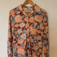 70s Just Peachy Button Up Top
