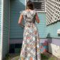 1960s Sunday's Child Maxi Sun Dress (S/M)