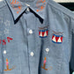 50s Embroidered Top