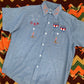 50s Embroidered Top
