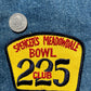 Spencer's Bowl Club Patch